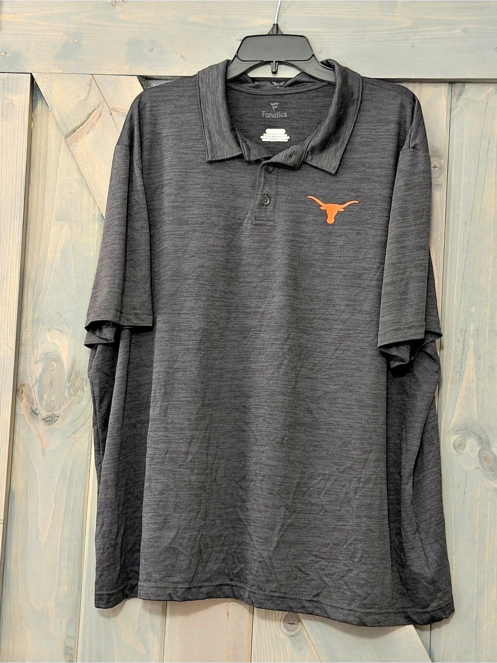 Fanatics Texas Longhorns Performance Polo Men's Black Polo